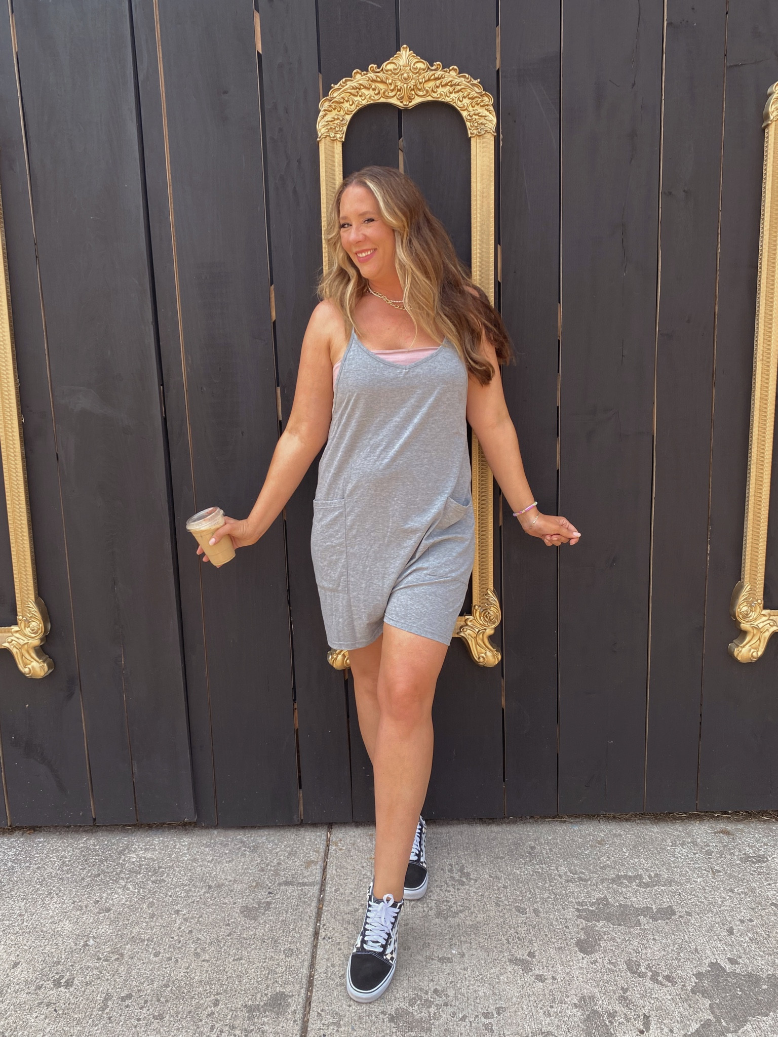 The best summer romper! Total free dupe! Comes in tones of colors, I’m wearing a size large. Tall girl approved! 

#LTKstyletip #LTKunder50 #LTKFind