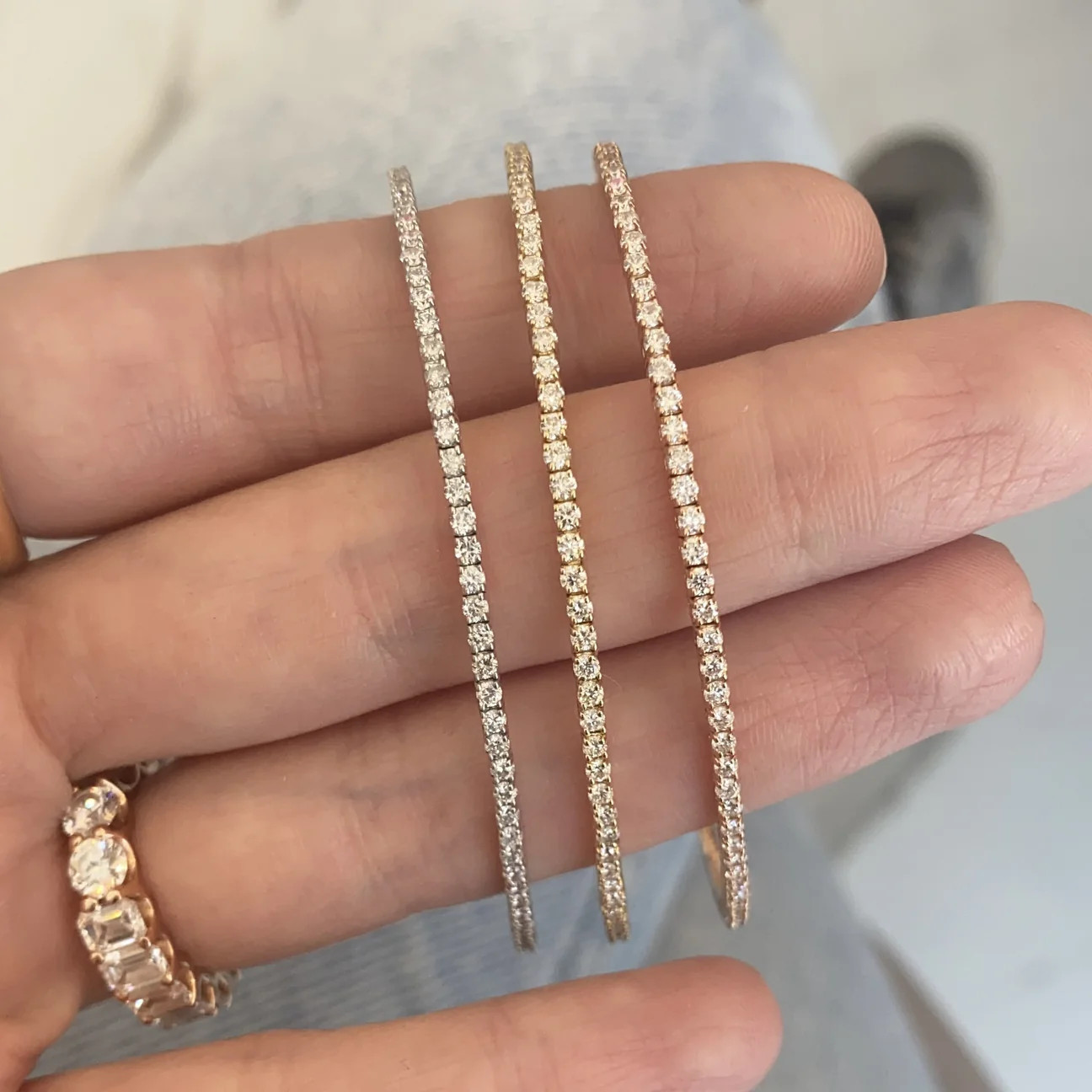 Flexible Pave Bangle | Alev Jewelry