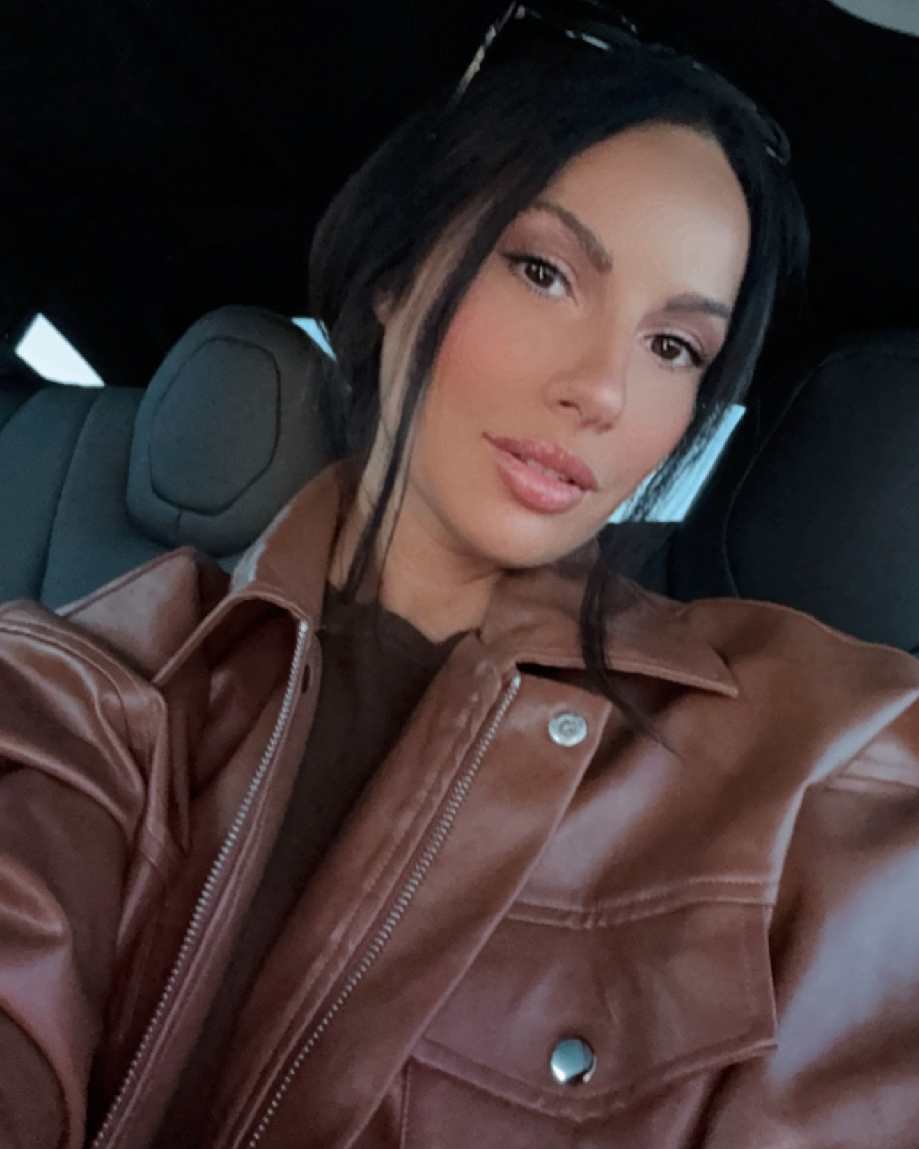The must have winter jacket,& best brown boots of the year. The cutest oversized brown leather jacket. Bomber style this brown leather jacket has been my best Amazon find of the season. 

Perfect girl for your bestie or perfect gift for your sister, it’s a timeless staple piece everyone needs 🤎#LTKHoliday 

#LTKGiftGuide #LTKFindsUnder50