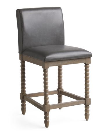 Abbot Knobby Leg Counter Stool | TJ Maxx