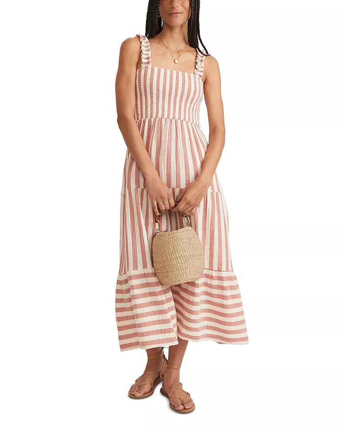 Smocked Tiered Maxi Dress | Bloomingdale's (US)