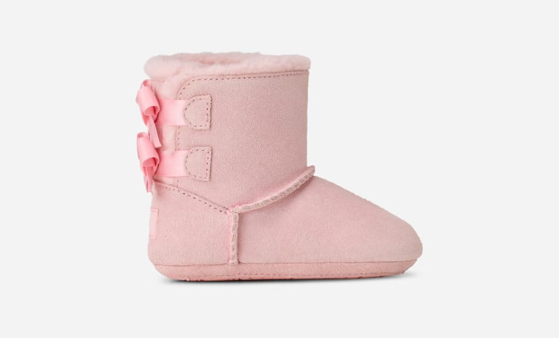 UGG® Infants' Bailey Bow Sheepskin Classic Boots in Ribbon Candy, Size 0-6 mos | UGG (US)