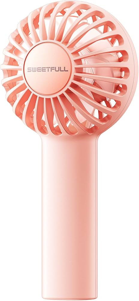 SWEETFULL Mini Portable Fan Powerful Handheld Fan Rechargeable,3 Speeds Personal Small Hand Fan f... | Amazon (CA)