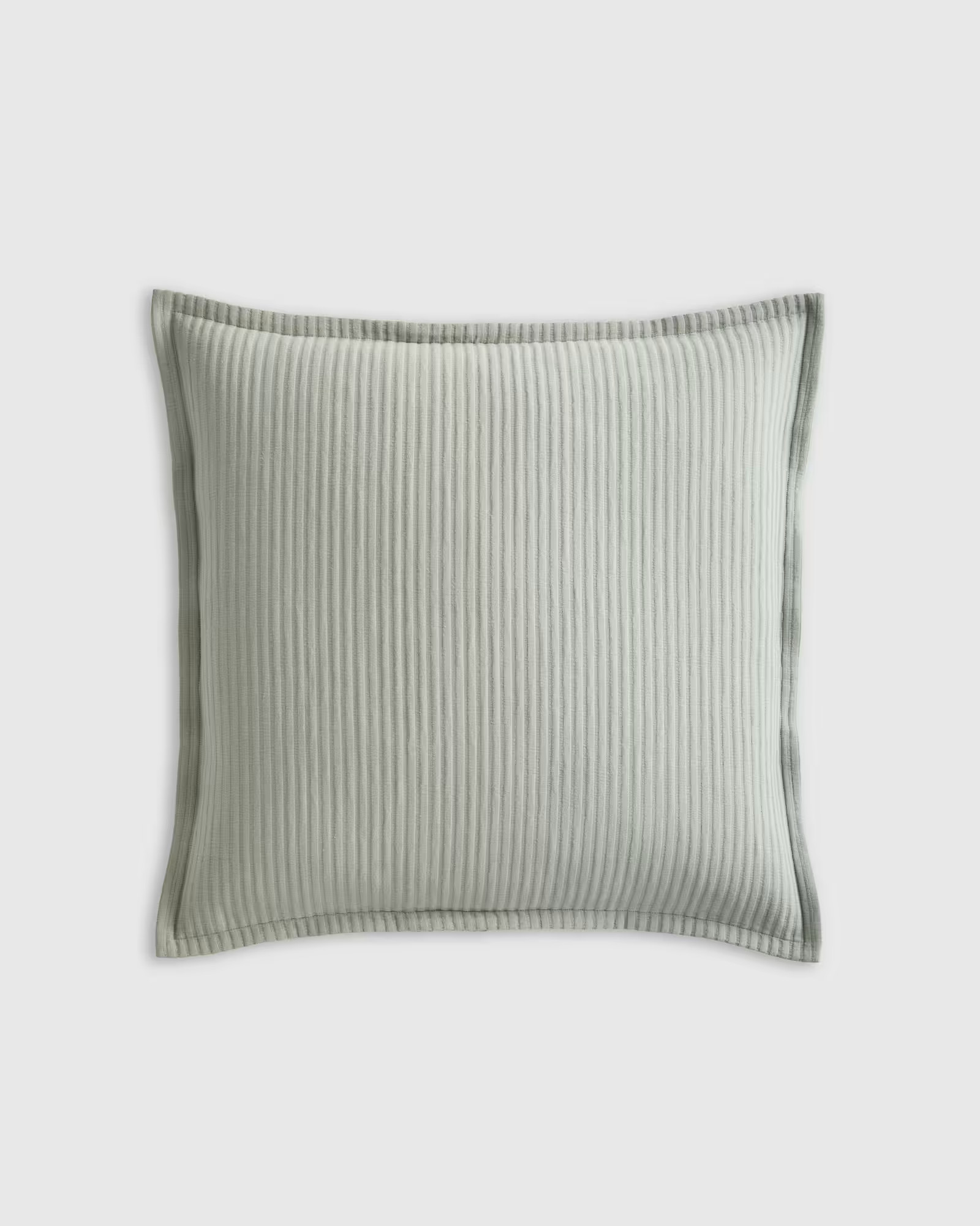 Organic Cotton Matelasse Euro Sham | Quince