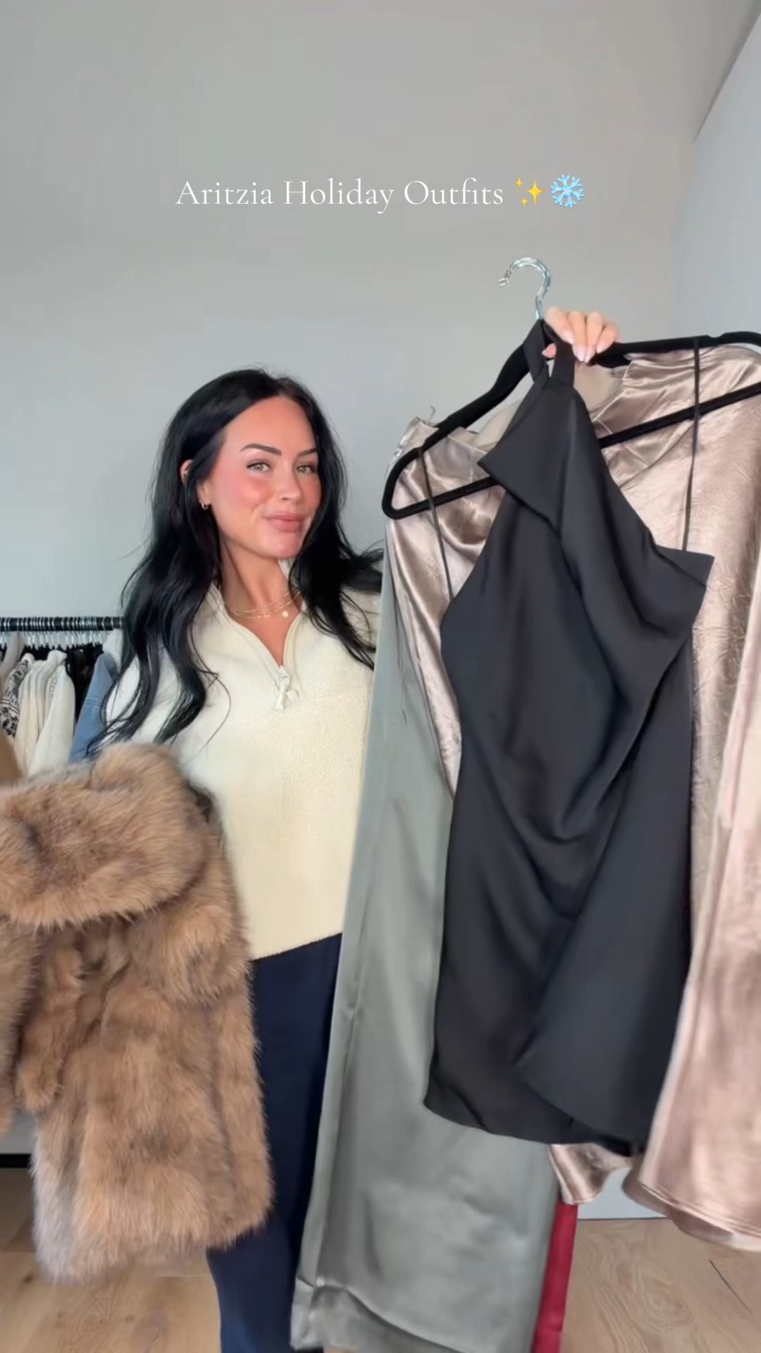Holiday looks wrapped in satin and cozy fur ❄️
@aritzia 

My Sizing 5'7, 145lbs, 32dd
#aritziapartner  #aritziaoutfits #holidayoutfits 



#LTKgrwm #LTKHoliday #LTKootd