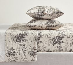 Rustic Forest Percale Sheet Set | Pottery Barn (US)