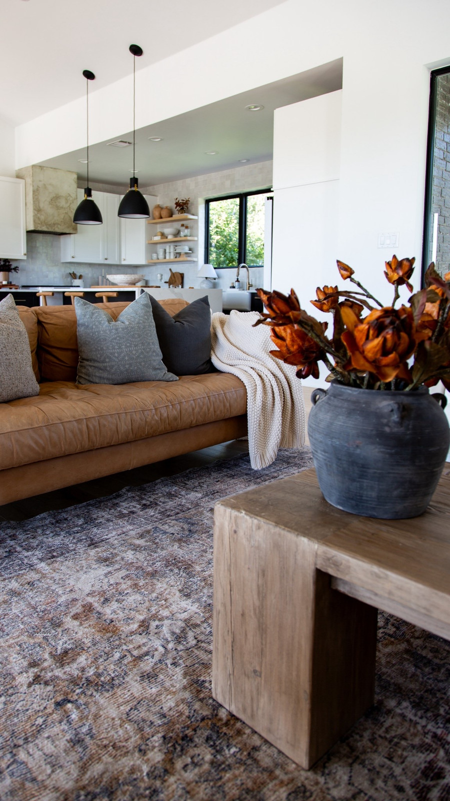 I styled them in my antique vase from Olive Ateliers, and I love how the rich tones…