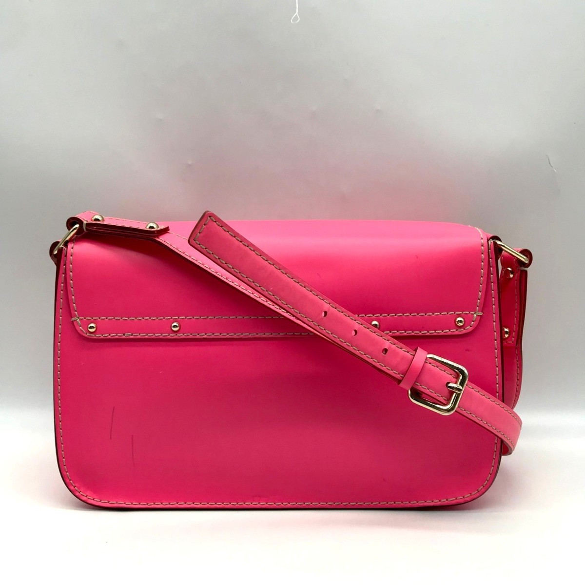 Kate Spade Hot Pink Leather Essex Scout Crossbody Bag | eBay US