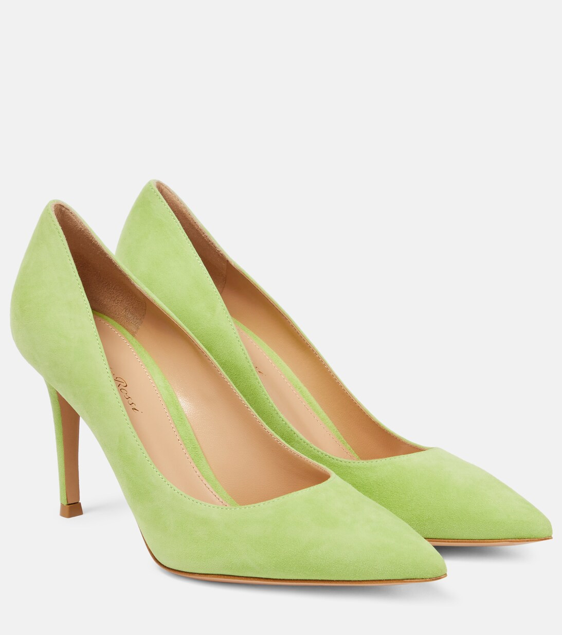 Gianvito 85 suede pumps | Mytheresa (US/CA)