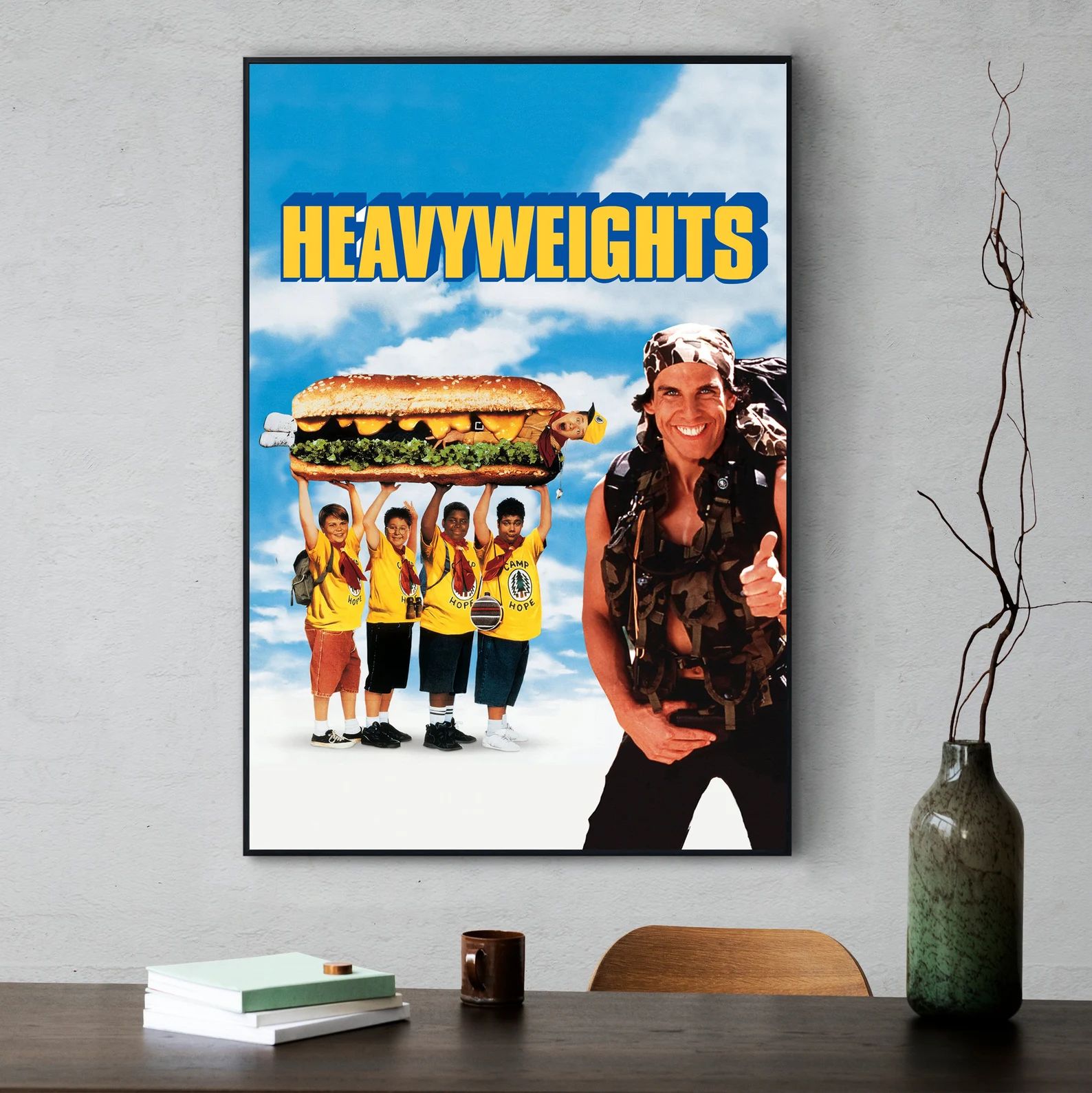 Heavyweights Movie Poster, High Quality Canvas Poster, Holiday Gifts - Etsy | Etsy (US)