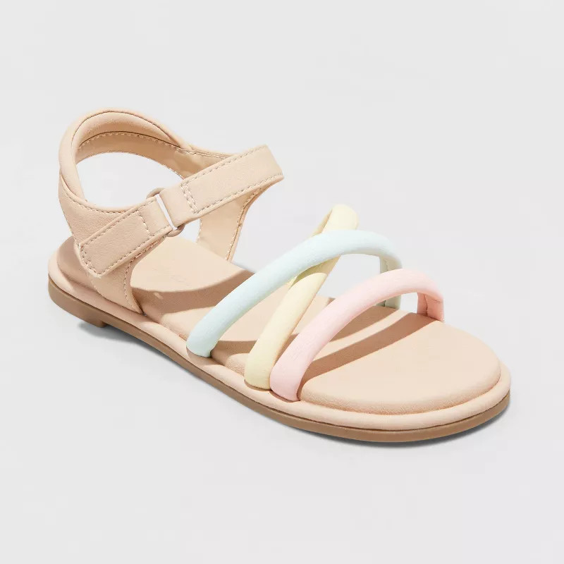 Toddler Girls' Kari Ankle Strap Sandals - Cat & Jack™ | Target