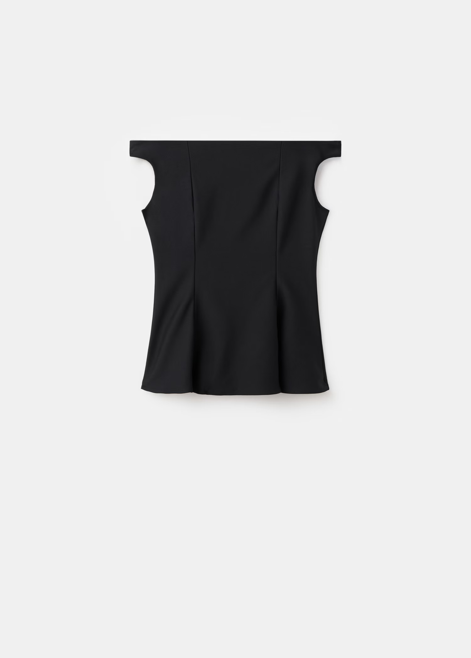Top bustier péplum - Femme | MANGO France métropolitaine | Mango EU