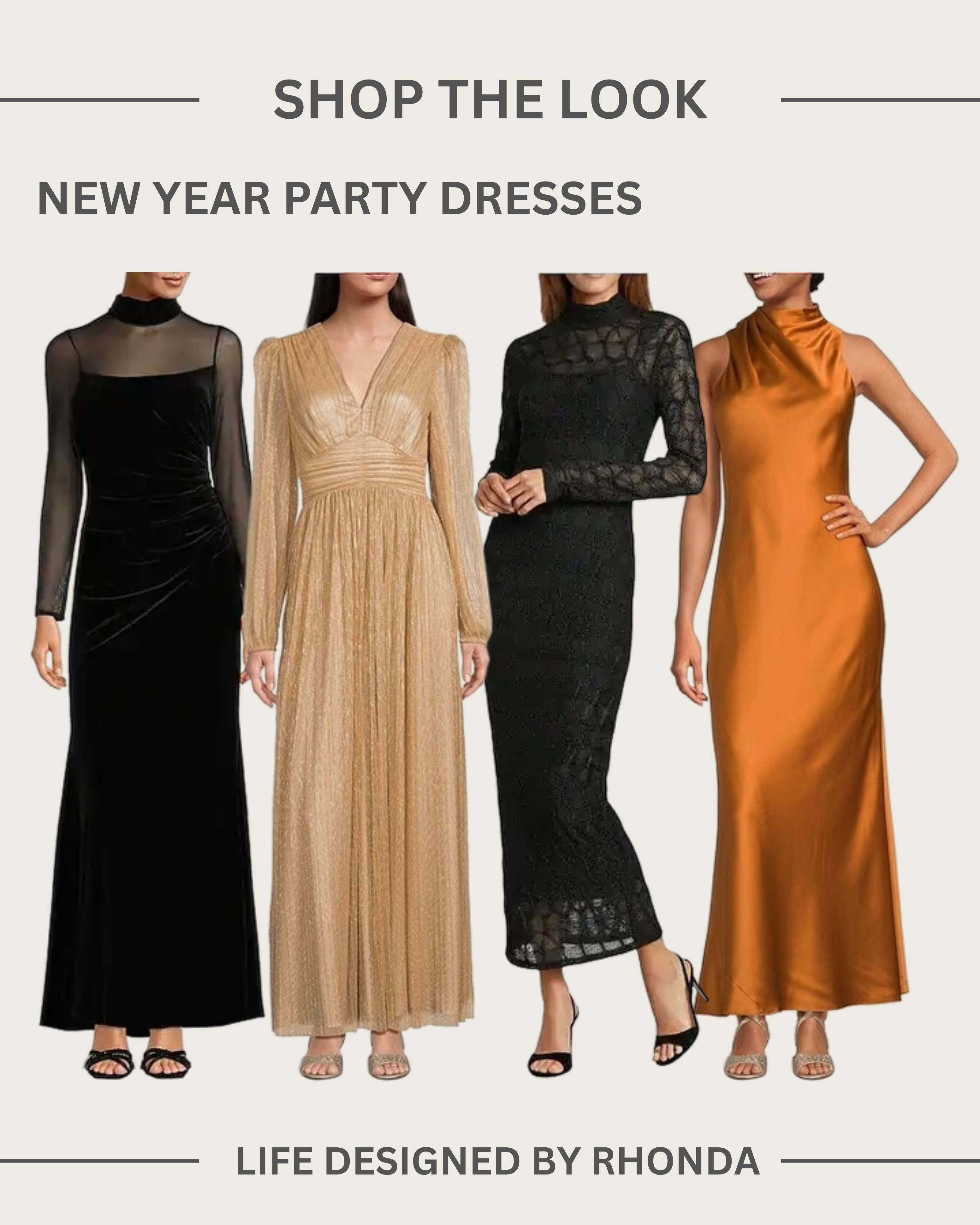 Get ready to ring in the new year in style. These stunning party dresses are perfect for making an entrance and celebrating all night long. Tap to shop your perfect New Year's Eve look! #NYEoutfit #PartyDress #NewYearStyle 

 #LTKHoliday #LTKootd #LTKSaleAlert