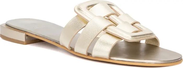 Sabella Metallic Slide Sandal (Women) | Nordstrom Rack