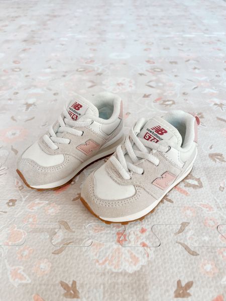 cutest toddler shoes!! 🫶🏼🌸 

baby / toddler / new balance 574 / beige / pink / shoes / first walkers 

#LTKbaby #LTKbump #LTKkids
