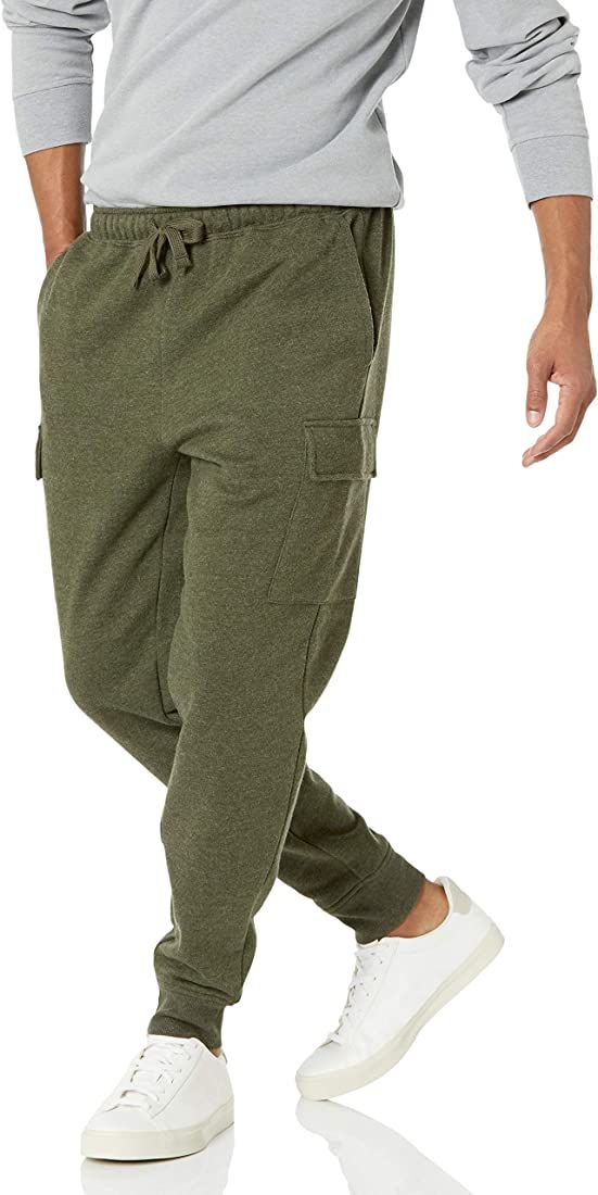 Amazon Essentials Men's Cargo Fleece Jogger Sweatpant | Amazon (US)