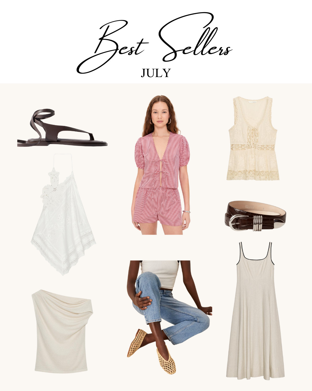 July Best Sellers🤍 

 #LTKStyleTip #LTKShoeCrush