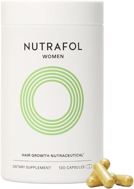 Nutrafol Women's Hair Growth Supplements, Ages 18-44, Clinically Proven for Visibly Thicker and S... | Amazon (US)