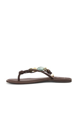 Cely Sandal in Dark Brown | Revolve Clothing (Global)