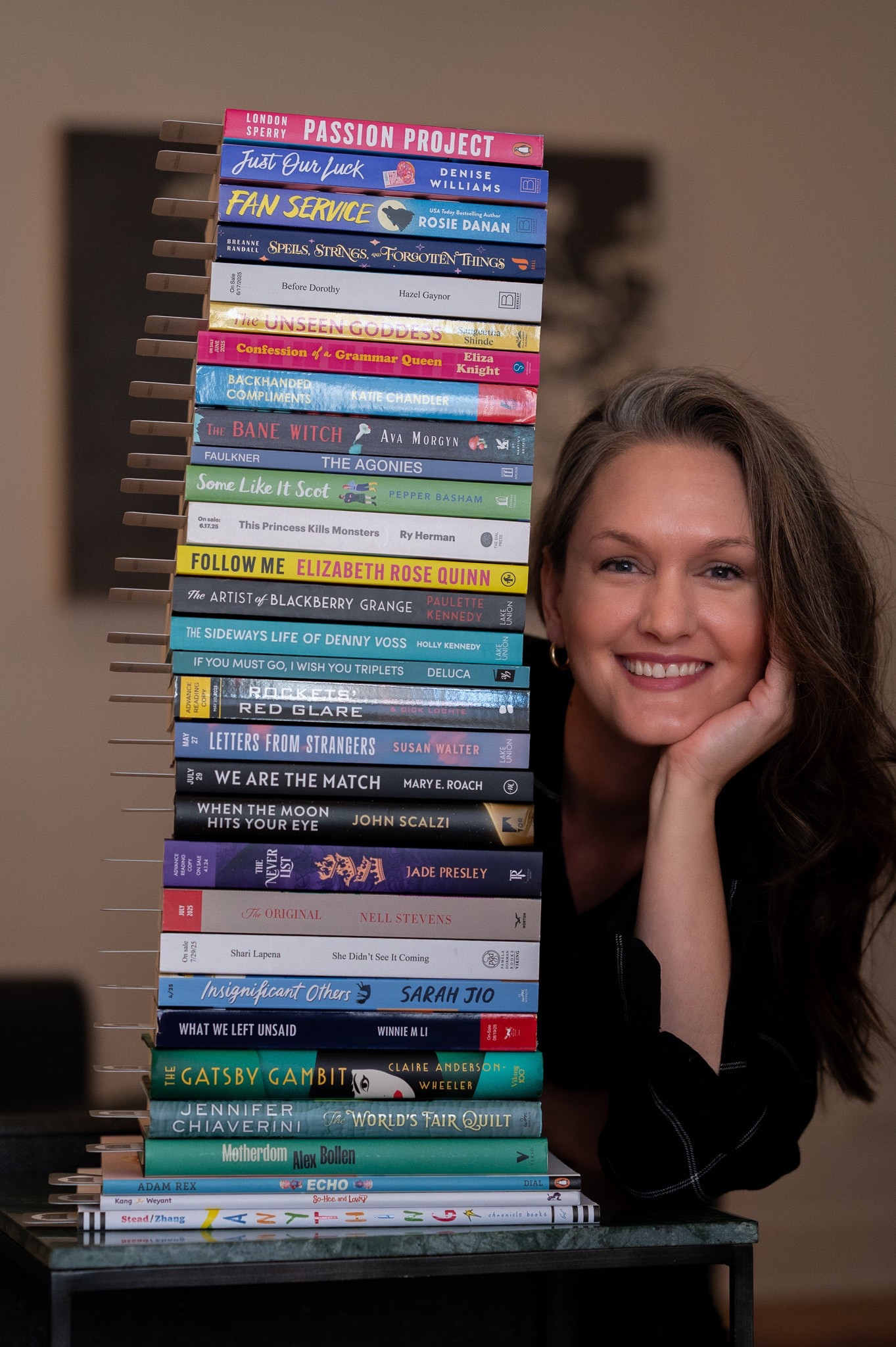 Draped in a perfectly broken-in black and white flannel button-down, she feels effortlessly cool yet completely at ease. Her black moto leggings add just the right amount of edge, their subtle texture catching the light as she moves, while gold hoop earrings bring a touch of warmth and refinement. A fresh stack of book mail waits beside her, each package holding the promise of new stories to get lost in. As she peels back the packaging, running her fingers over crisp covers and anticipating the first lines, she feels the energy of a new month settling in. In this first week of April, with the season shifting and the air buzzing with possibility, she is undeniably the main character—comfortable, confident, and ready to turn the page.

#LTKStyleTip #LTKHome #LTKFamily