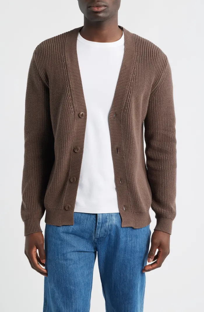 Bay Organic Cotton V-Neck Cardigan | Nordstrom