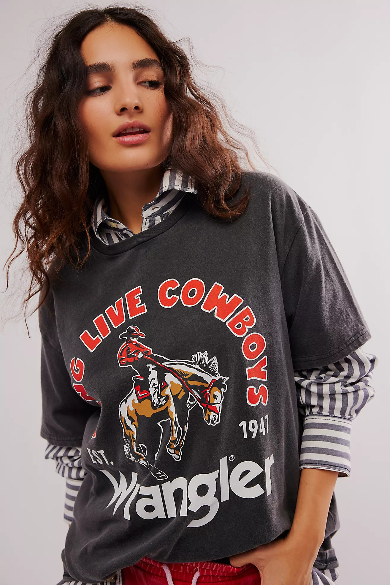 Cowboys Wrangler Tee | Free People (Global - UK&FR Excluded)