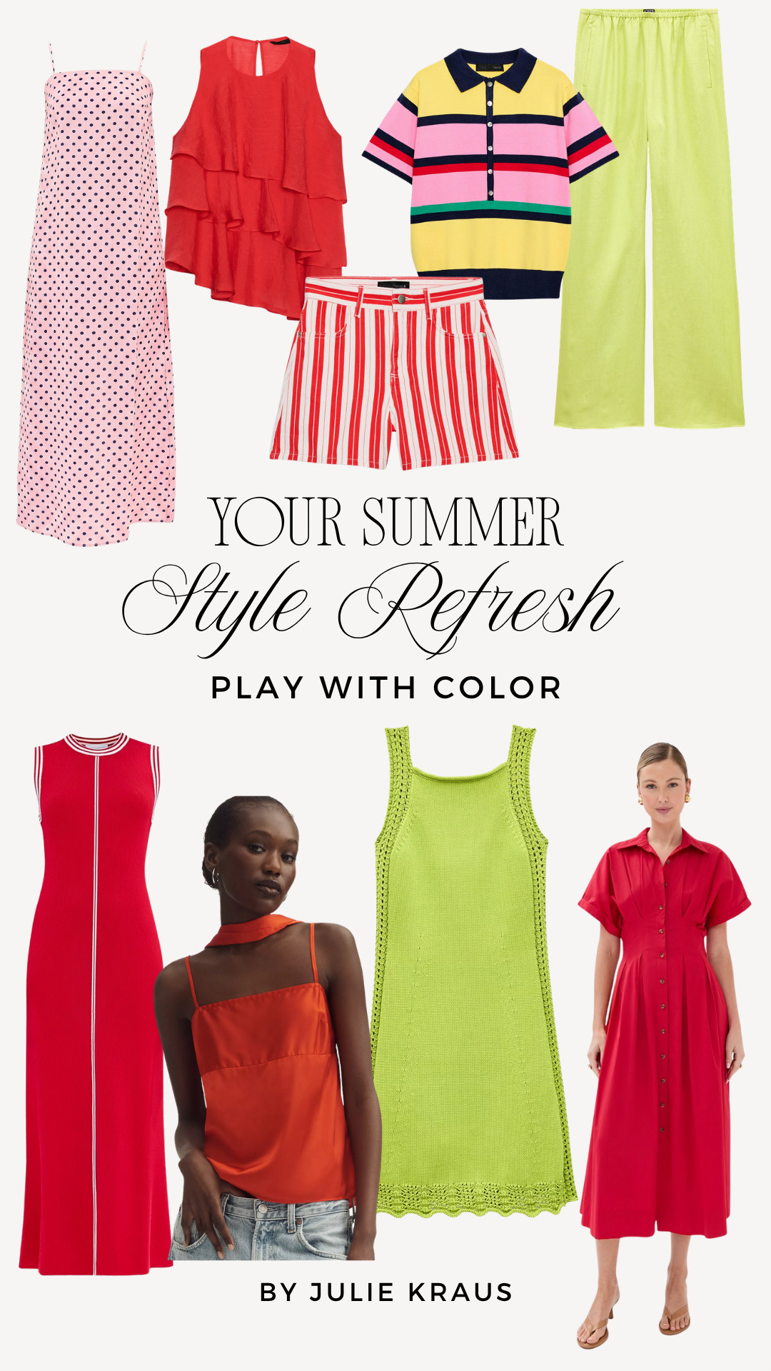 Never underestimate what a pop of color can do for an outfit. It's the simplest way to make your look feel fresh and intentional. Stylist Picks • Color in Outfits • Color Blocking • Elevated Everyday Style 

 #LTKSeasonal #LTKOver40