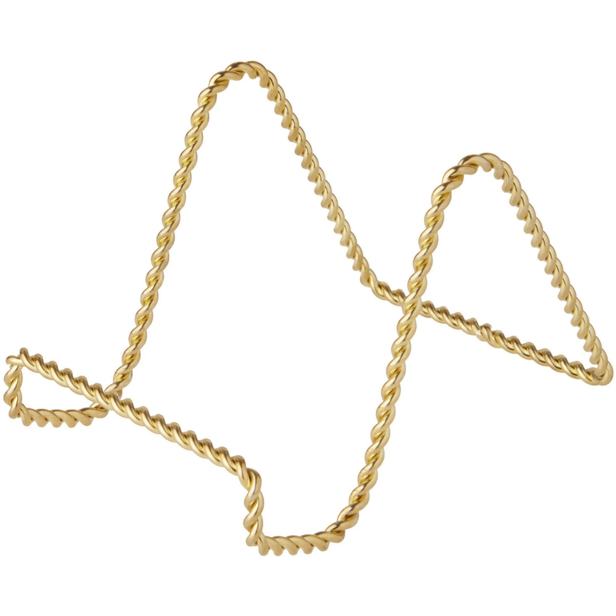 Bard's Twisted Gold-toned Wire Easel Stand, 3" H x 3" W x 4.5" D, Pack of 2 | Walmart (US)