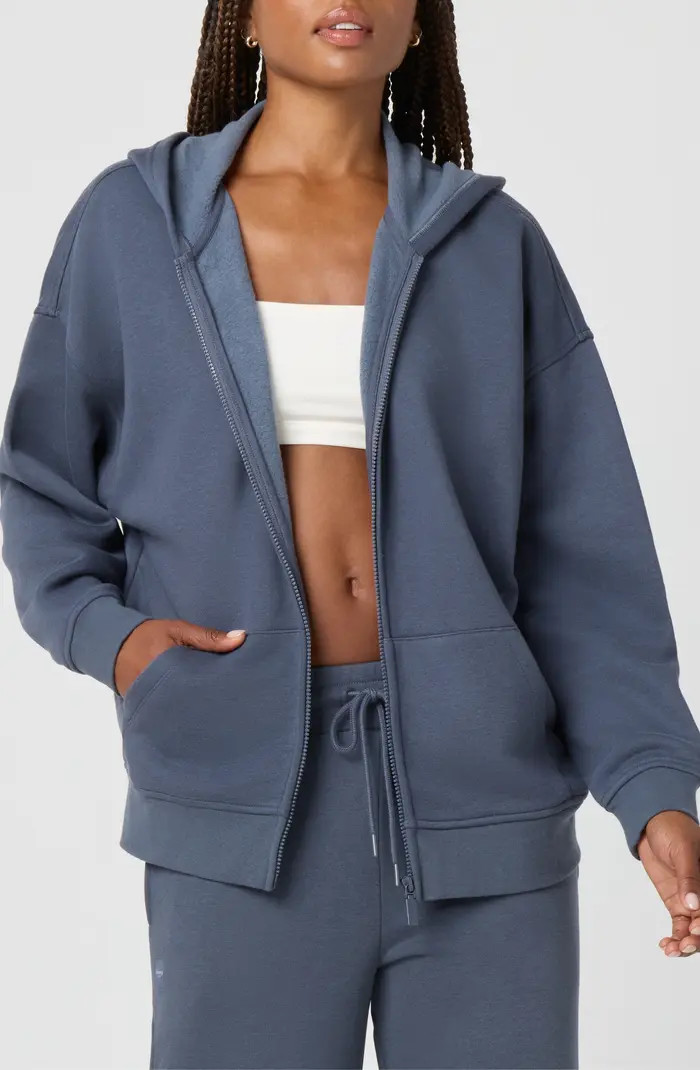 Cozy Crush Oversize Zip Hoodie | Nordstrom
