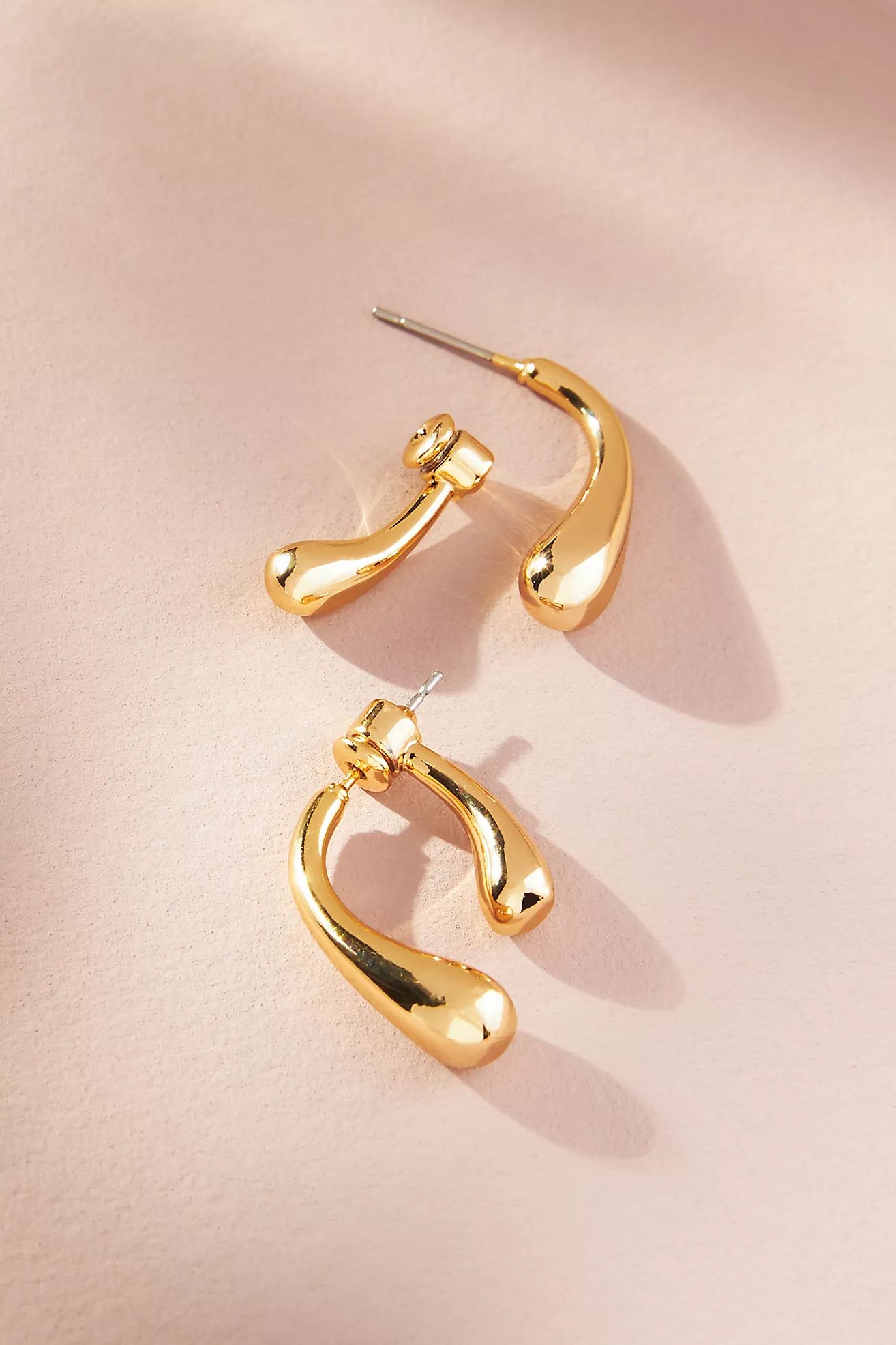 Geometric Double-Sided Drop Earrings | Anthropologie (US)