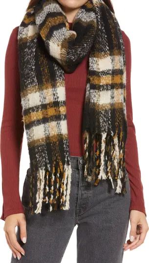 Exaggerated Plaid Scarf | Nordstrom
