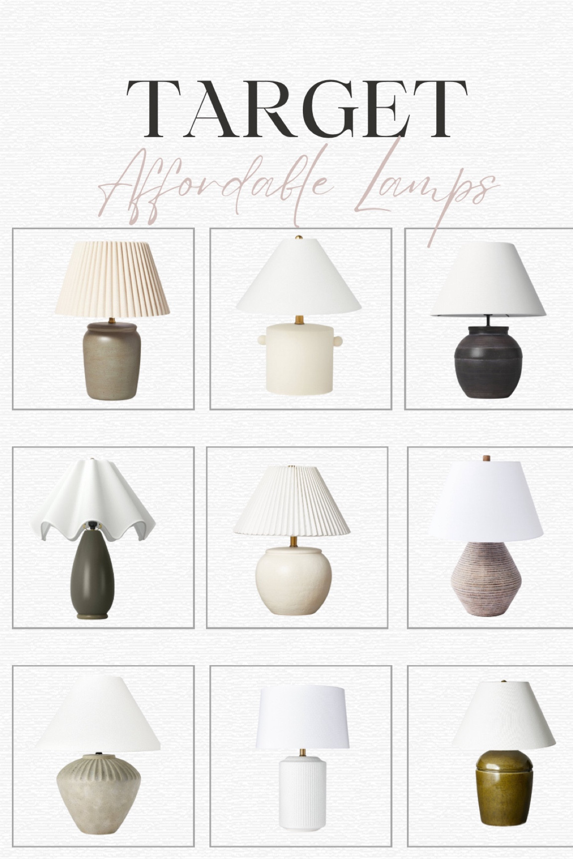 These Target lamps are my go-to for adding cozy vibes on a budget! 💡✨ #TargetHome #CozyLighting”


#LTKHome #LTKSaleAlert #LTKFindsUnder50