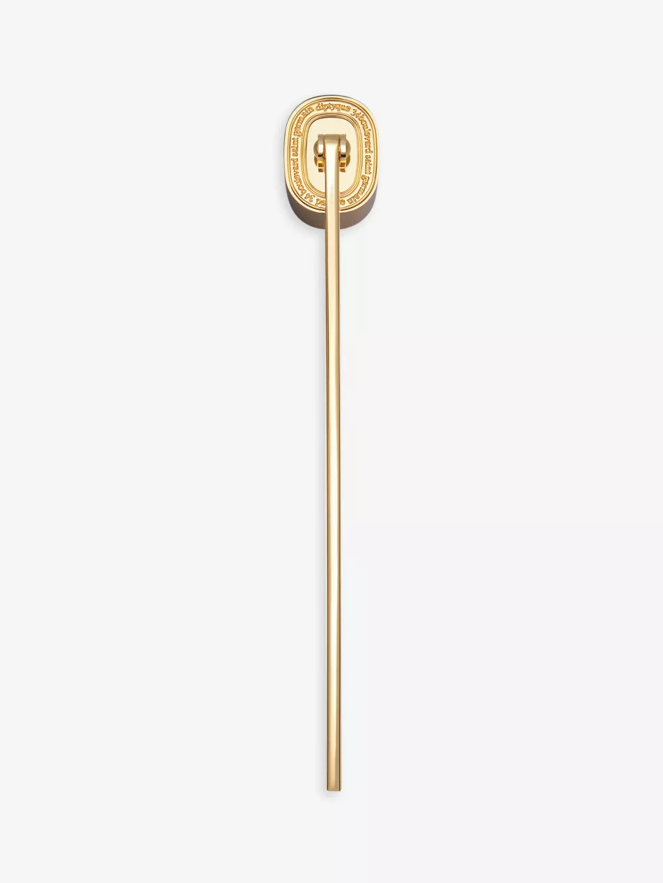 Logo-engraved gold-tone metal candle snuffer | Selfridges
