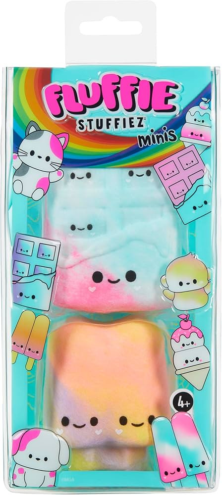 Fluffie Stuffiez Chocolate & Popsicle Minis Collectible Feature Plush - Surprise Reveal Unboxing ... | Amazon (US)