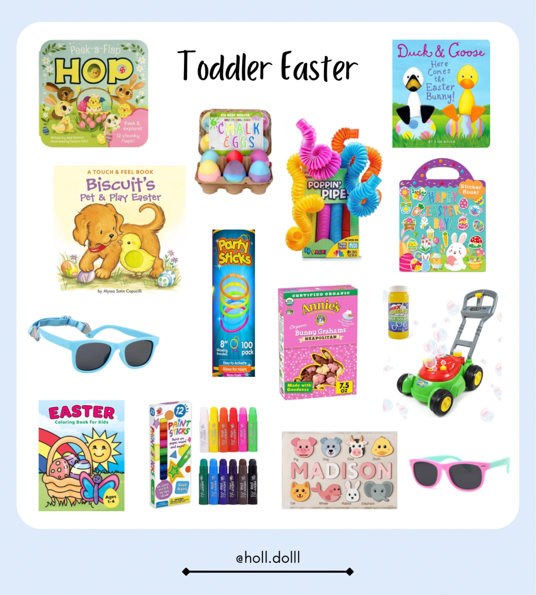 Toddler Easter basket ideas! Logan LOVES his paint crayons and bubble lawn mower  

#LTKkids #LTKfamily