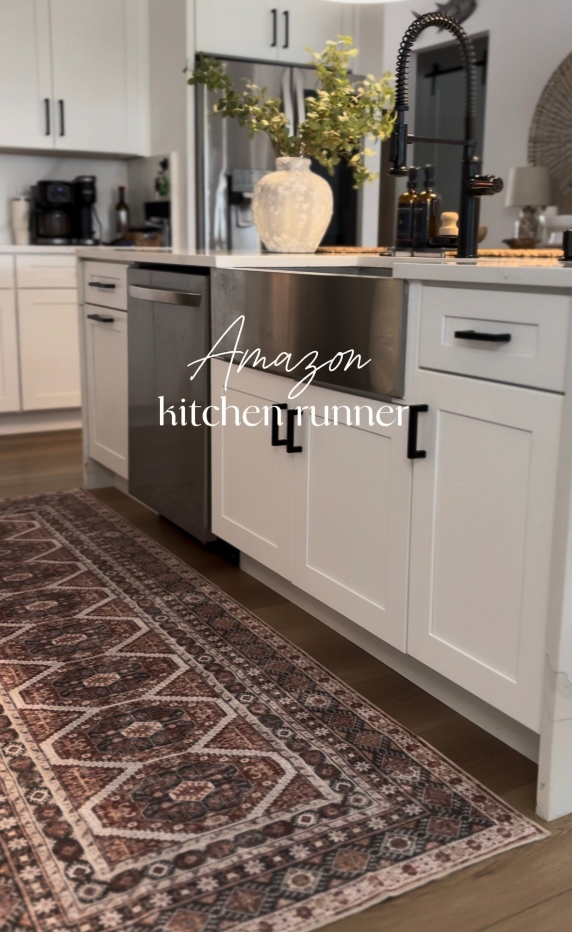 A 3x8 kitchen runner (non skid) for $30 and ships free?!?! 😍

#LTKmomlife #LTKOver40 #LTKHome