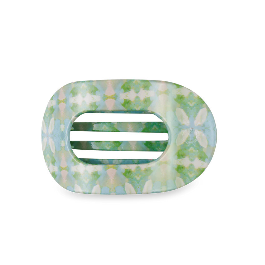 Elephant Falls Medium Flat Round Hair Clip | TELETIES