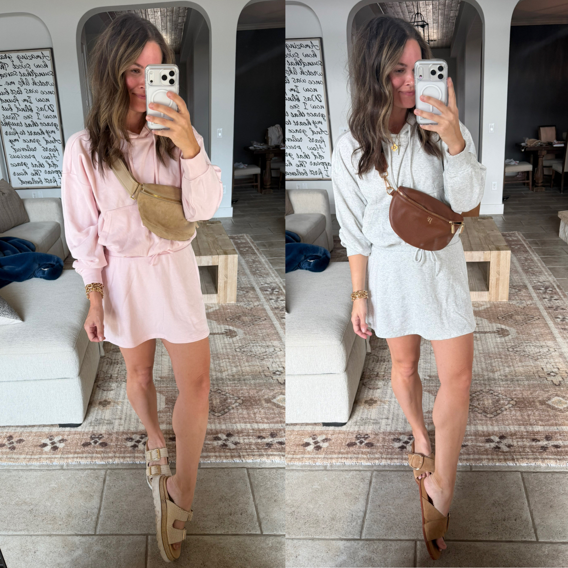 This Walmart set is so comfortable and creates an instantly put-together look. It also comes in this pink and grey 🙌🏼obsessed!

 

#LTKspringtrends #LTKspring #LTKootd