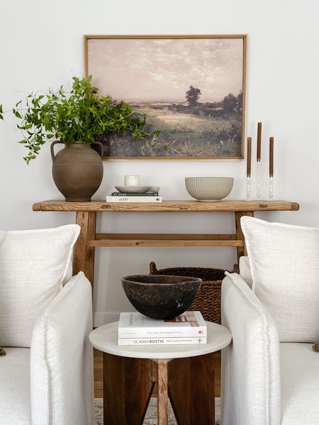 Shop my living room console look! These beautiful stems are back in stock and on sale!! 

#LTKFind #LTKsalealert #LTKhome