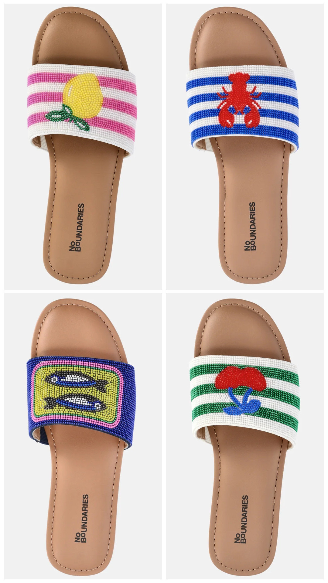 Walmart new arrival beaded sandals 

#LTKmomlife #LTKootd
