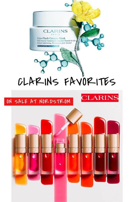 CLARINS SALE
CLARINS LIP OIL
CLARINS DEPUFFING MASK 

#LTKstyletip #LTKfindsunder100 #LTKbeauty