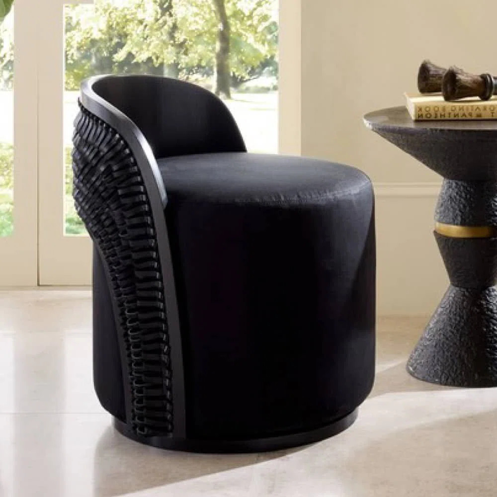 Gretel Swivel Slipper Chair | Perigold
