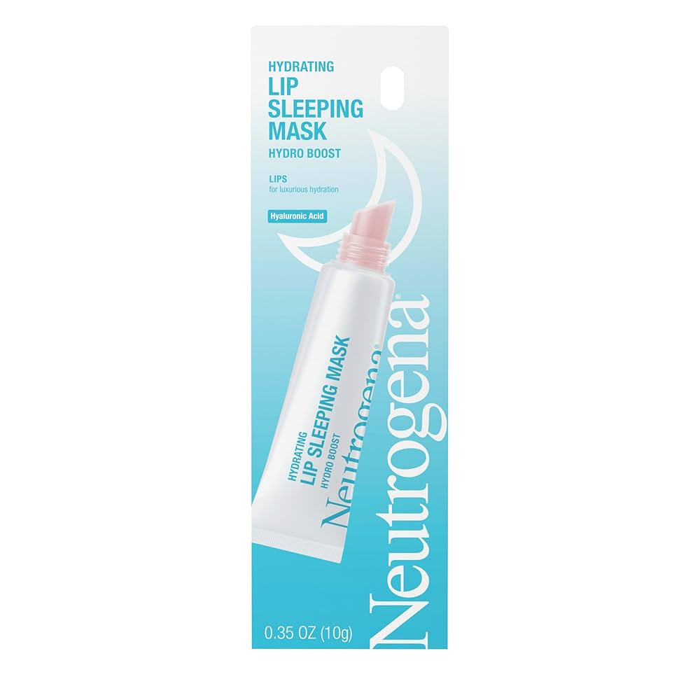 Neutrogena Hydro Boost Hydrating Lip Sleeping Mask with Hyaluronic Acid, Clear Overnight and Dail... | Amazon (US)
