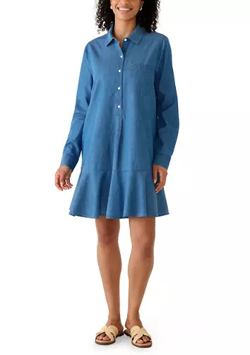 Women's Long Sleeve Mini Shirt Dress | Belk
