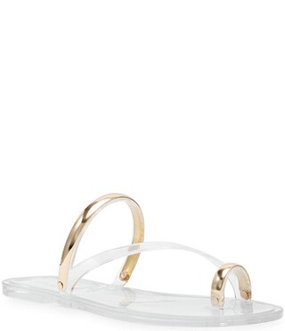 Steve MaddenFuze Jelly Toe Ring Hardware Flat Sandals | Dillard's