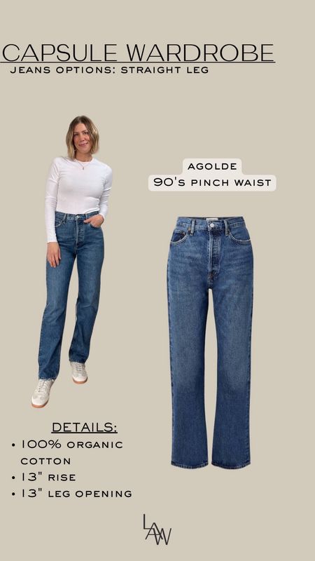 Agolde 90’s Pinch Jeans - wearing tts in 26 (one length, 29, which works perfect for my height for full length)

#LTKstyletip #LTKfindsunder50 #LTKfindsunder100