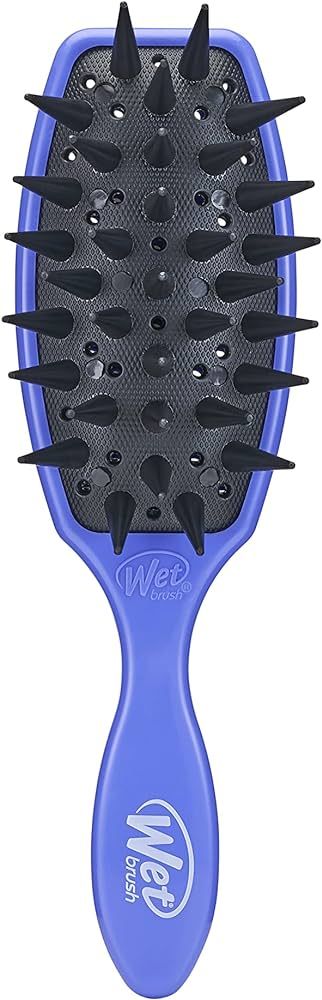 Wet Brush Treatment Brush - Purple, Custom Care - All Hair Types - Evenly Distributes Spa Treatme... | Amazon (US)