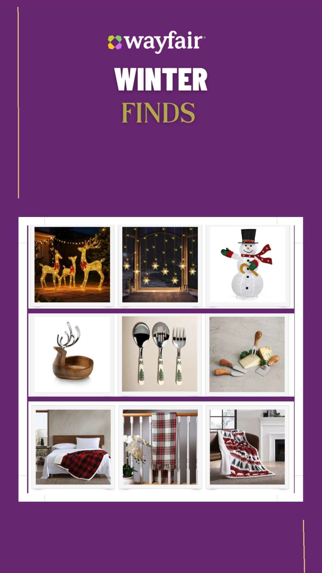 #ad Winter finds I’m loving this season ❄️🤍

From cozy updates inside to hosting-ready essentials and festive outdoor touches, Wayfair made winter prep simple and stress-free. I pulled together pieces that actually work for real life — Wayfair Winter favorites, holiday hosting essentials, and outdoor Christmas décor that arrived right on time.

What I appreciate most is having everything in one place - easy to mix styles, easy to shop, and easy to enjoy throughout the season.

I linked all of my winter finds here so you can shop exactly what I used and get your home winter-ready, your way.

#Wayfair #WayfairPartner 

 #LTKHoliday #LTKHome