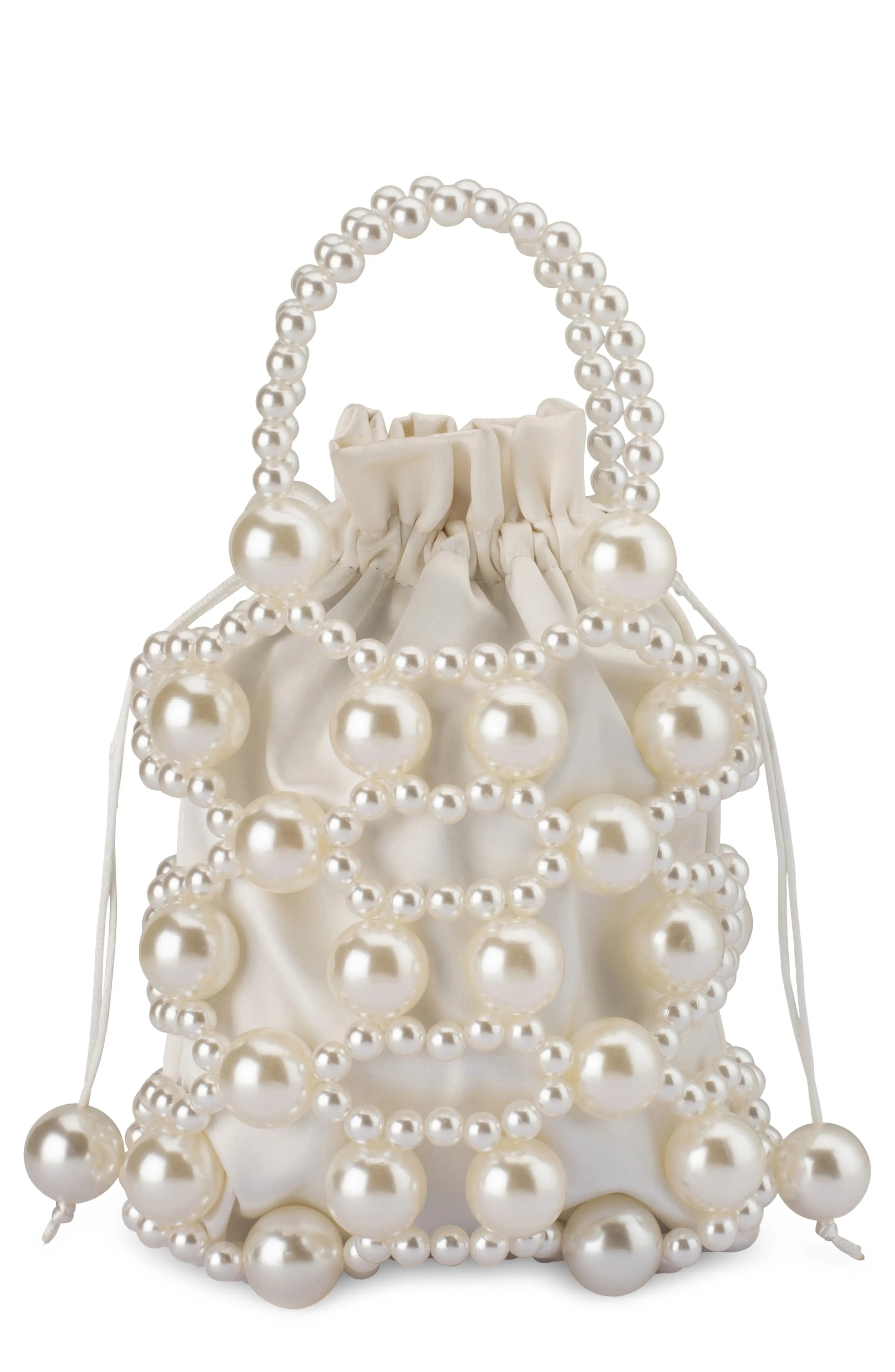 Olga Berg Sammy Beaded Cage Bag (Women) | Nordstrom | Nordstrom