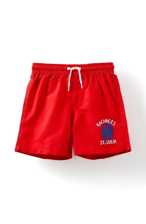 Cotton On Kids Kid's Bailey Board Short in Varsity Red Vacancies at Nordstrom, Size 4T | Nordstrom